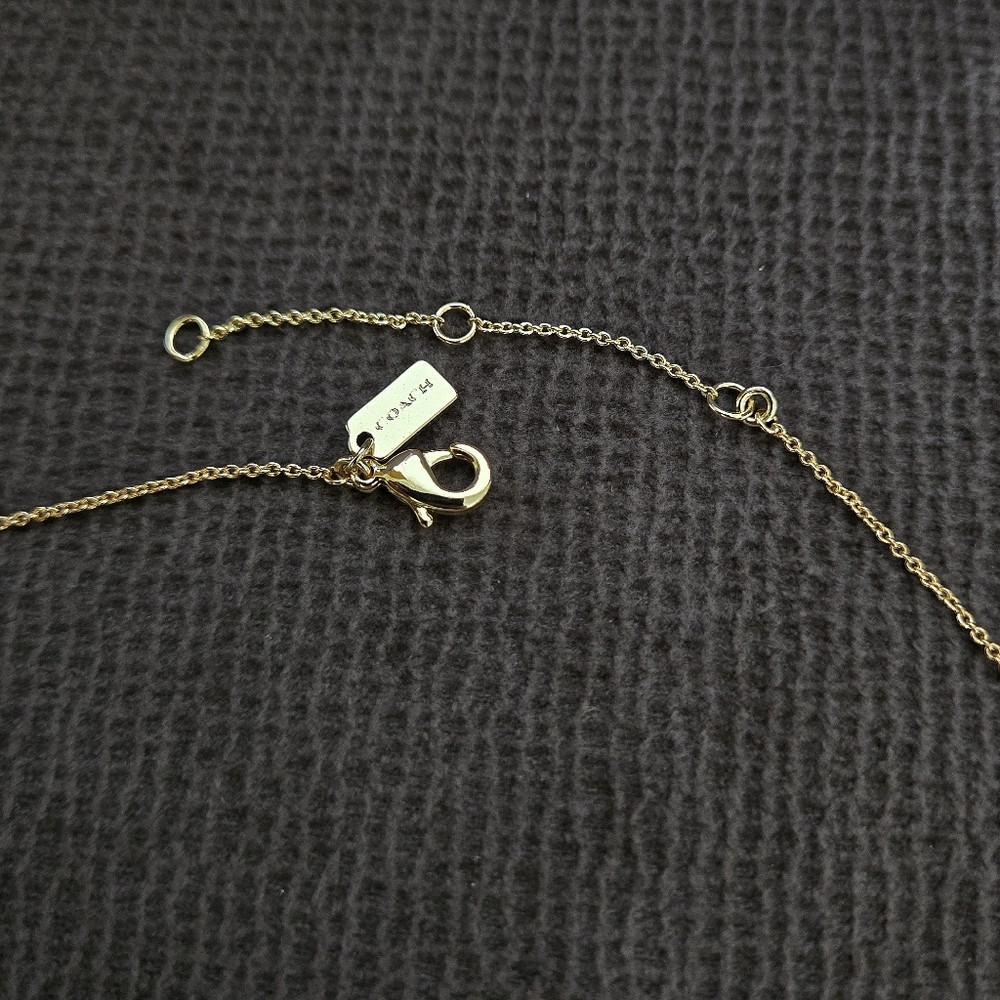 Coach Stationary Script🖋 "Coach" Necklace - Picture 10 of 15